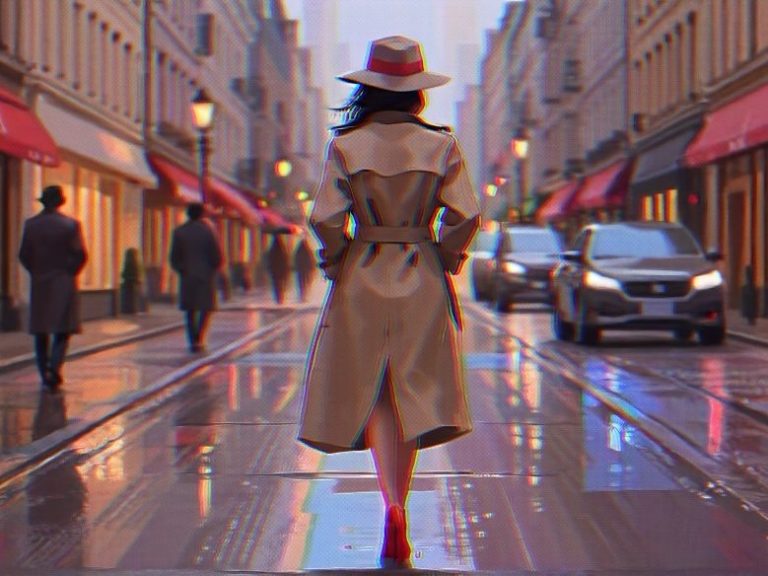 Ary Bostello de dos à Paris